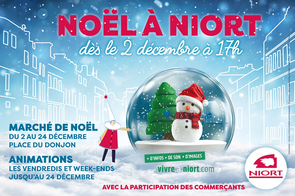 Lancement des festivités et illuminations de Noël – Sortir à Niort