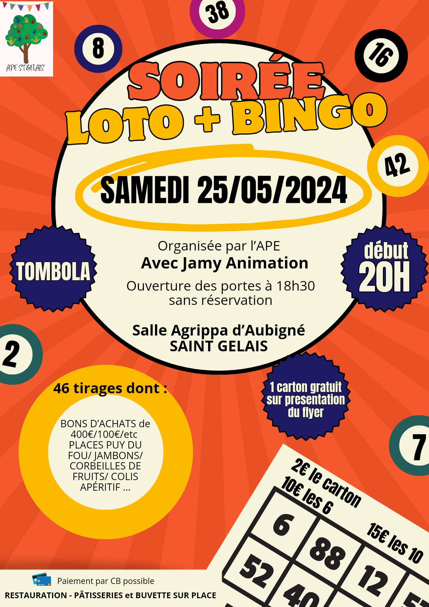 Soirée Loto + Bingo – Sortir à Niort